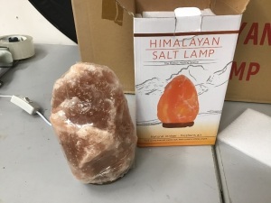 Case of (8) Himalayan Salt Lamps - New