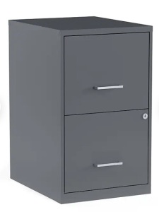 Staples 2-Drawer Light Duty Vertical File Cabinet