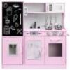 Pretend Play Kitchen Wooden Toy Set for Kids with 11 Accessories&nbsp;