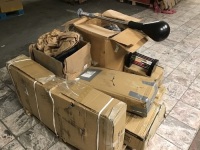Pallet of Gym Equipment & Weights - Unknown Conditions
