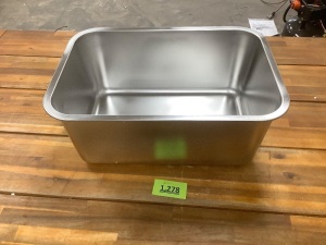 Yangbaga Stainless Steel Tub 20x14x8in