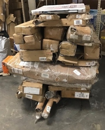 Pallet of Salvage Items. Will Contain Broken and Incomplete Items.&nbsp;