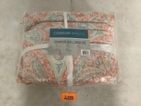 Comfort Spaces Complete Bed + Sheet Set