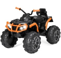 12V Kids Ride-On 4-Wheeler Quad ATV Car w/ 3.7mph Max, Bluetooth, Headlights