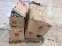 Pallet of Best Choice Products Assorted Christmas Trees