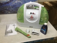 BISSELL&nbsp;Little Green ProHeat Bagless Portable Deep Cleaner - E-Comm Return, Used, Untested