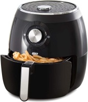 Dash Deluxe Electric Air Fryer + Oven Cooker with Temperature Control, Non-stick Fry Basket, 6 Qt - E-Comm Return, Appears New