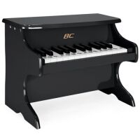 Kids 25-Key Wooden Learn-to-Play Mini Piano w/ Key Note Stickers, Music Book&nbsp;