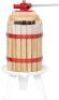 6L (1.6 Gal) Fruit Wine Press Cider Grape Crusher Wood Basket Juice Maker Kitchen