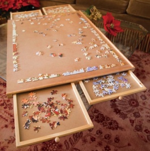 Standard Wooden Puzzle Plateau for 1000 pc Puzzle