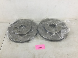 Set of 2 Brake Rotors (Unknown Vehicle)