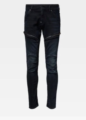 RAW AIR DEFENCE ZIP SKINNY JEANS, Mens W28 L34, New with Tags