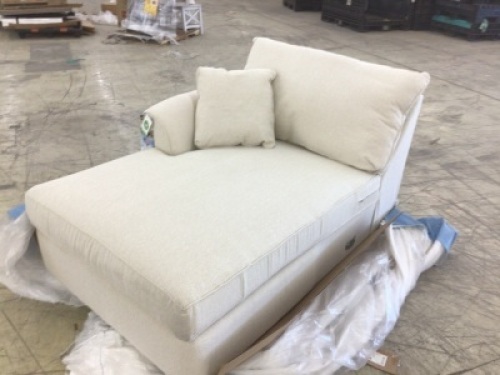 Klaussner Chaise Lounge Chair, Part of a Sectional