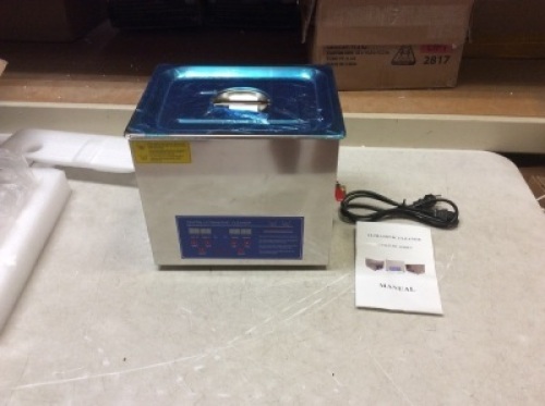 Vevor Stainless Steel Ultrasonic Cleaner - Appears New, Untested