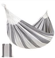 2-Person Brazilian-Style Double Hammock w/ Portable Carrying Bag