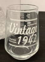 Gift Wine Glass - Vintage 1942