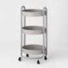 3 Tier Round Metal Utility Cart - Brightroom&trade;