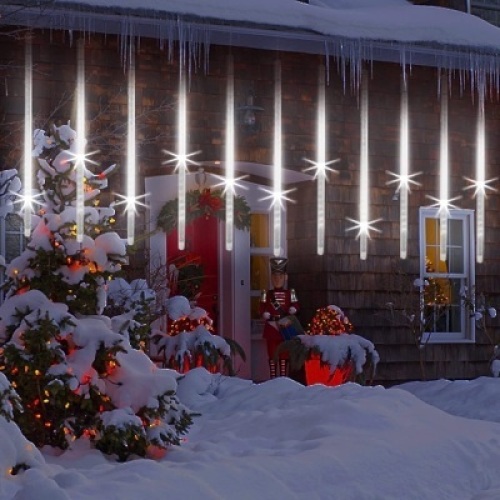 Meteor Shower Lights Outdoor, 20 inch 20 Tube 1080 LEDshts