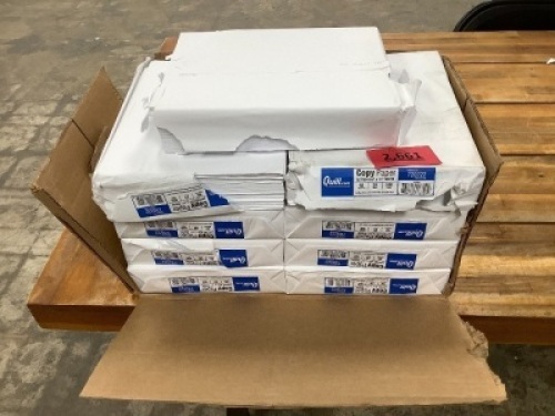 Box of 4500 Sheets of Quill Copy Paper