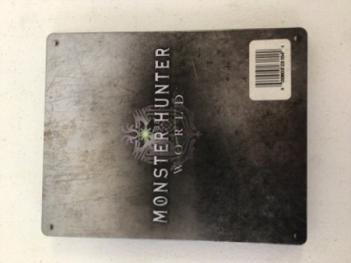Monster Hunter World Collectable Steelbook Case, Appears New