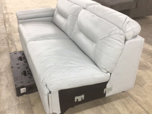 Palliser Furniture Apex Power Leather Loveseat, No Cord