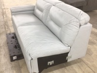 Palliser Furniture Apex Power Leather Loveseat, No Cord