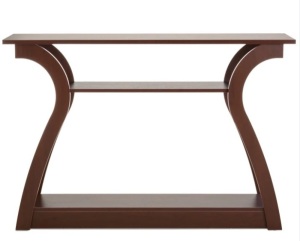 47in 3-Shelf Entryway Display Console Accent Table