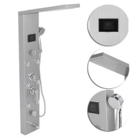 Stainless Steel LED Rain Shower Panel - Appears New