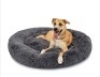 Self-Warming Shag Fur Calming Pet Bed w/ Water-Resistant Lining, 45"
