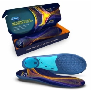 Dr. Scholl's Plantar Fasciitis Pain Relief Insoles with Arch Support for Men and Women, 1 Count, M 9.5-10/ W 10.5-11