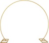 Golden Metal Balloon Arch Decoration Frame