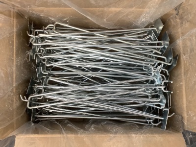 Box of Uncounted 10" Peg Hooks