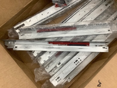 6 Sets of Heavy Duty Drawer Slides