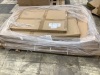 Pallet of 7 Dry Erase Boards & 1 Chair Mat