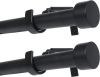 OLV 2 Pack Curtain Rods, 28-48 inch