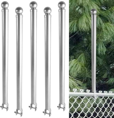 9 Pack Chain Link Fence Post Extenders