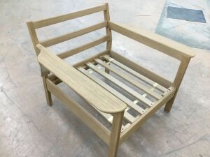 Wood Outdoor Chair - No Cushion