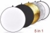 Vander 43" Round 5-in-1 Collapsible Multi-Disc Light Reflector with Bag - Appears New&nbsp;