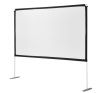 onn. 100" Portable Indoor/Outdoor Projection Screen