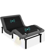 TwinXL&nbsp;Adjustable Bed Base with Massage, Remote, USB Ports&nbsp;
