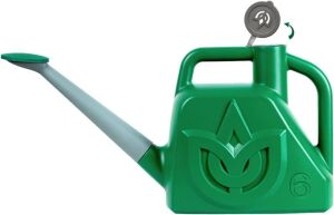 XXXFLOWER Lightweight Deluxe 1.5 Gallon Plastic Watering Can with Detachable Sprinkler Head