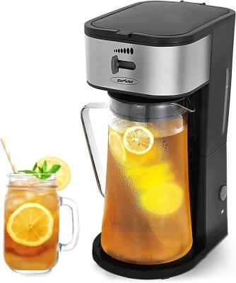 Sunvivi 3 Quart Iced Tea Maker with Fruit Infusion