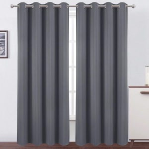 Set of 2 LEMOMO Blackout Curtains 52 x 84 Inch