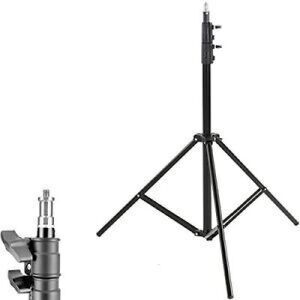 7 Foot Tripod Aluminum Compact Photography Light Stand with 1/4" Thread 