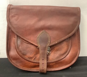 Muke Crossbody Leather Sling Bag