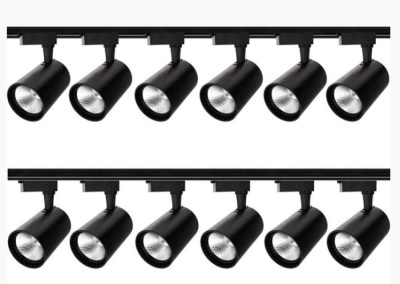 12 Packs Plug in LED Doavis Track Lighting System 3000K