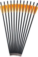 Kikzok 12 Pack Crossbow Bolts Carbon Arrows, 16&nbsp;Inch&nbsp;