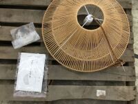 Hand Woven Modern Hanging Light Fixture&nbsp;