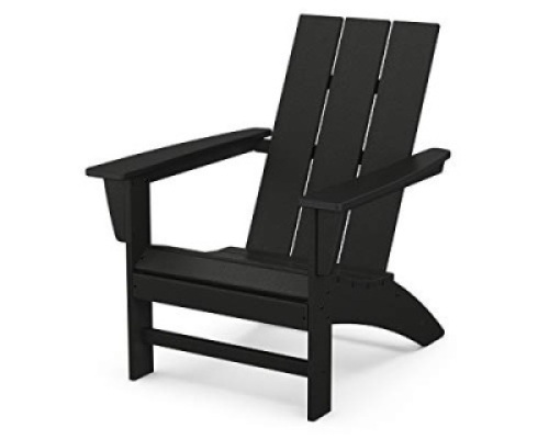 Modern Adirondack Chair, Black&nbsp;- Appears New