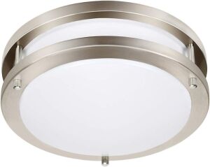 Drosbey 36W LED Ceiling Light Fixture, 13in Flush Mount, Super Bright 3200 Lumens, 5000K Daylight White 